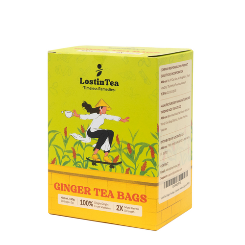 Ginger Herbal Tea Bags
