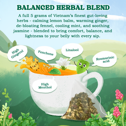 Lemon Balm Herbal Tea Bags